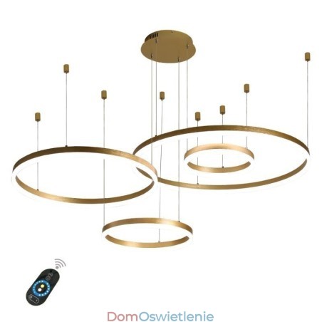 Lampa wisząca w stylu postmodernistycznym, akrylowa, w kształcie pierścienia Lampa wisząca w stylu postmodernistycznym, akrylowa, w kształcie pierścienia