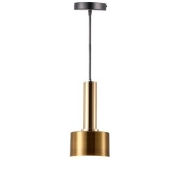 Nowoczesna prosta lampa wisząca w kształcie cylindra, lampa aluminiowa