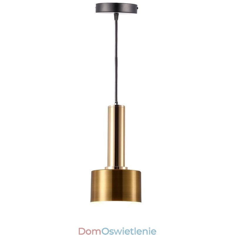 Nowoczesna prosta lampa wisząca w kształcie cylindra, lampa aluminiowa