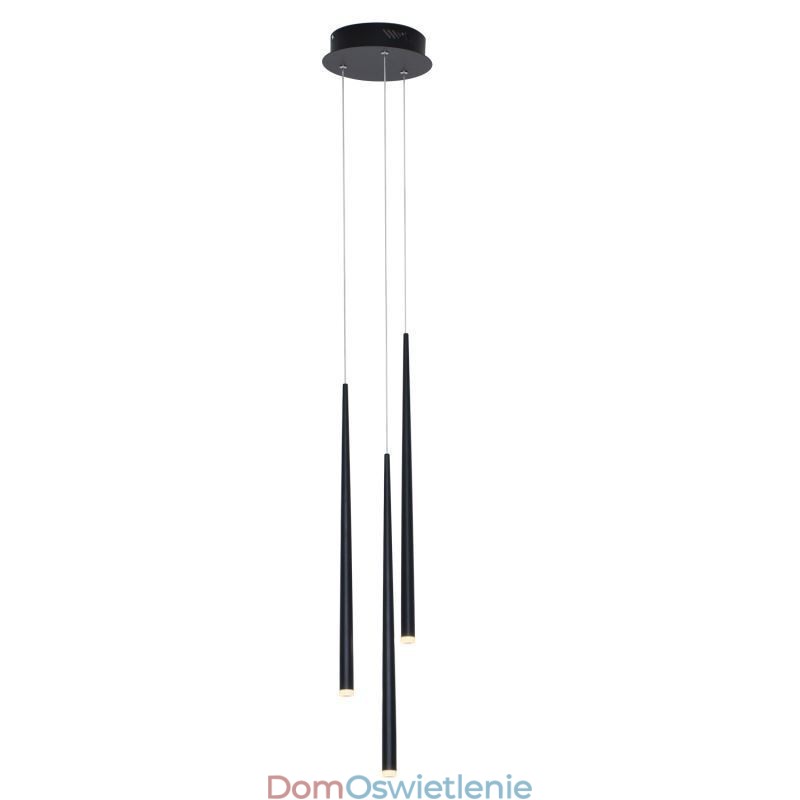 Nowoczesna prosta lampa wisząca w kształcie cylindra, lampa Meteor Rain