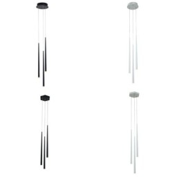 Nowoczesna prosta lampa wisząca w kształcie cylindra, lampa Meteor Rain