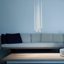 Nowoczesna prosta lampa wisząca w kształcie cylindra, lampa Meteor Rain