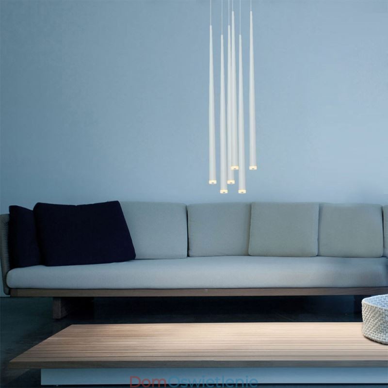 Nowoczesna prosta lampa wisząca w kształcie cylindra, lampa Meteor Rain