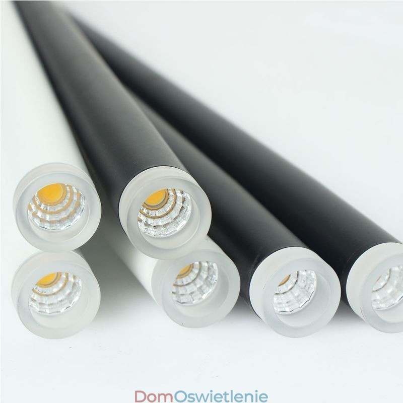 Nowoczesna prosta lampa wisząca w kształcie cylindra, lampa Meteor Rain