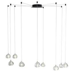 Nowoczesna lampa wisząca kryształowy żyrandol światło domowe lampa