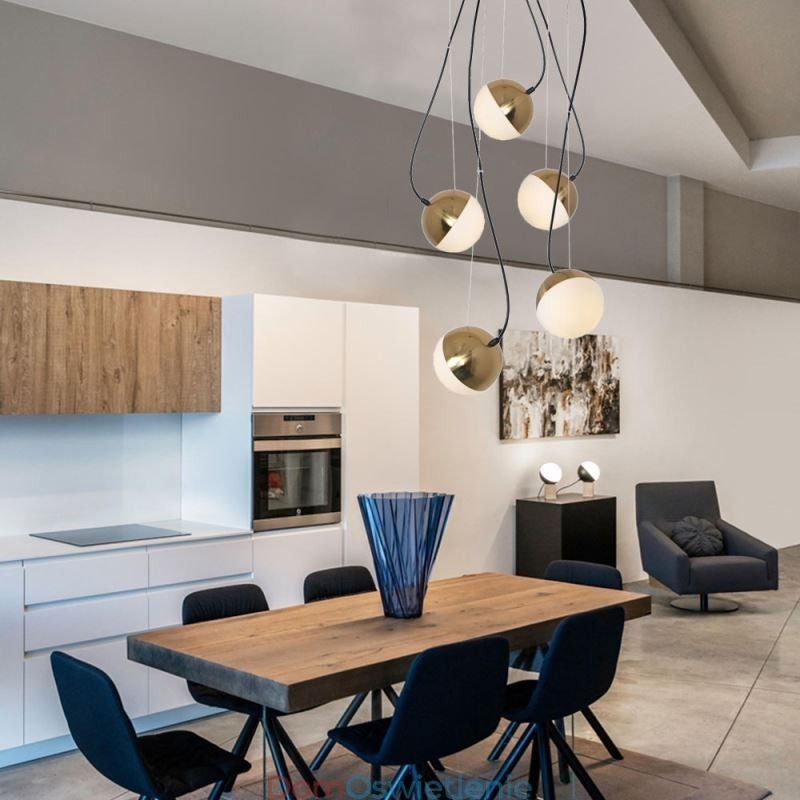 Nordic Cluster Wisząca lampa Kreatywny kształt koła Lampa Oświetlenie