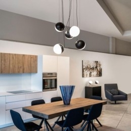 Nordic Cluster Wisząca lampa Kreatywny kształt koła Lampa Oświetlenie