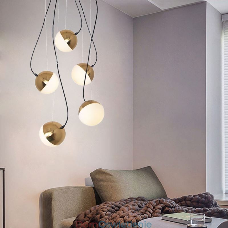 Nordic Cluster Wisząca lampa Kreatywny kształt koła Lampa Oświetlenie