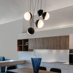 Nordic Cluster Wisząca lampa Kreatywny kształt koła Lampa Oświetlenie