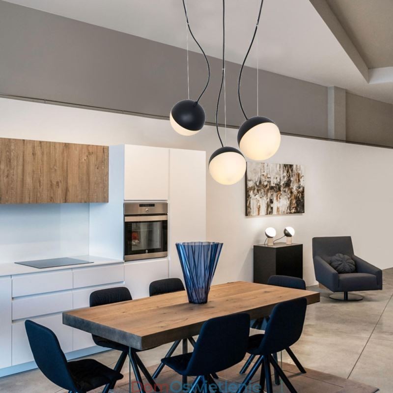 Nordic Ball Cluster Wisząca lampa Nowoczesna kreatywna okrągła lampa oświetleniowa