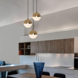 Nordic Ball Cluster Wisząca lampa Nowoczesna kreatywna okrągła lampa oświetleniowa