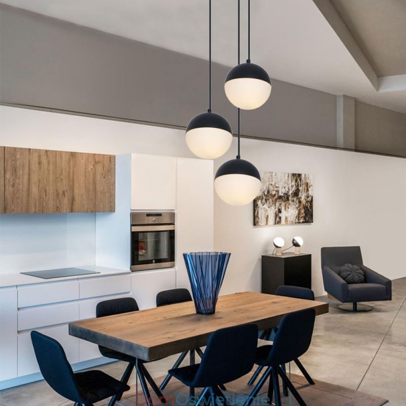 Nordic Ball Cluster Wisząca lampa Nowoczesna kreatywna okrągła lampa oświetleniowa
