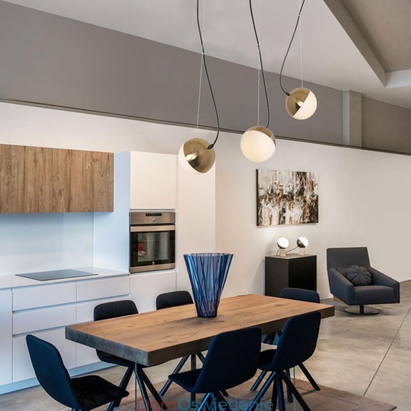 Nordic Ball Cluster Wisząca lampa Nowoczesna kreatywna okrągła lampa oświetleniowa