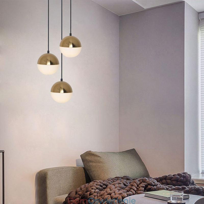 Nordic Ball Cluster Wisząca lampa Nowoczesna kreatywna okrągła lampa oświetleniowa