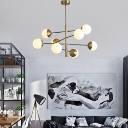 Współczesna lampa wisząca Magic Bean Sputnik Chandelier Lamp