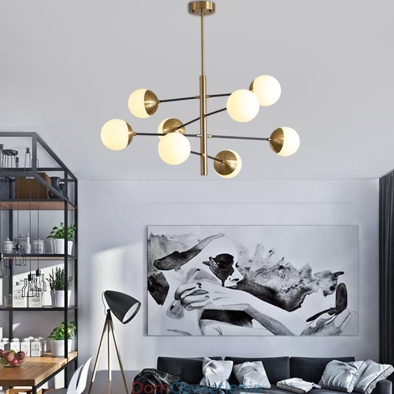 Współczesna lampa wisząca Magic Bean Sputnik Chandelier Lamp