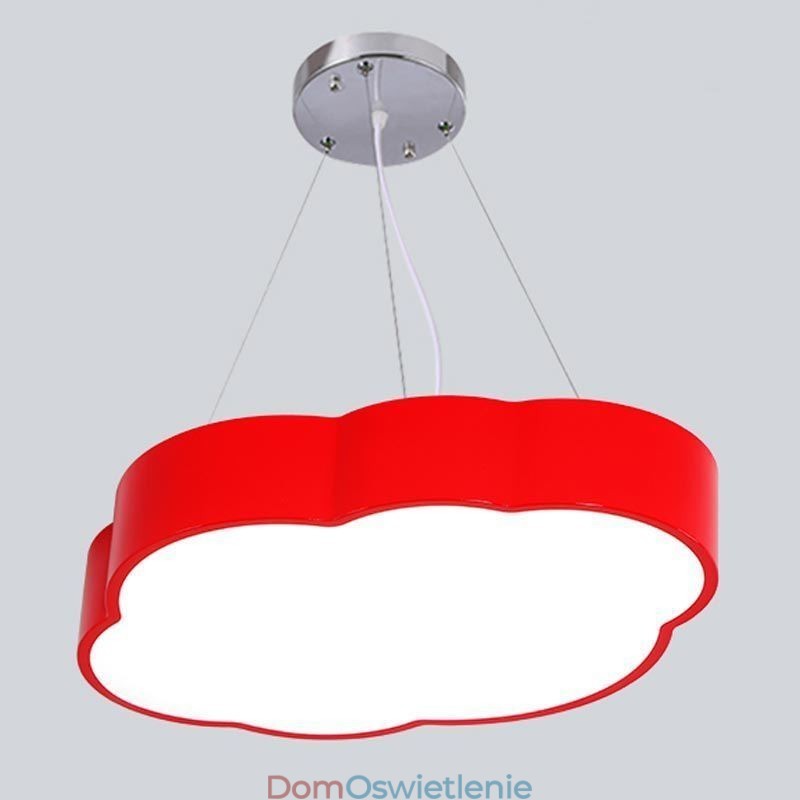 Wisząca lampa Nowoczesna prosta lampa chmurowa Kreatywne oświetlenie kreskówkowe