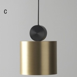 Nowoczesna lampa wisząca Nordic akrylowa lampa geometryczna oświetlenie