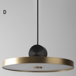 Nowoczesna lampa wisząca Nordic akrylowa lampa geometryczna oświetlenie