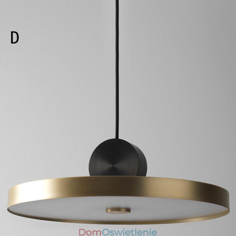 Nowoczesna lampa wisząca Nordic akrylowa lampa geometryczna oświetlenie