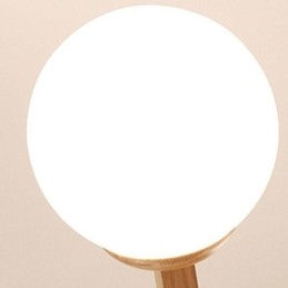 Nordic Magic Bean Wisząca lampa Kreatywna drewniana oprawa świetlna