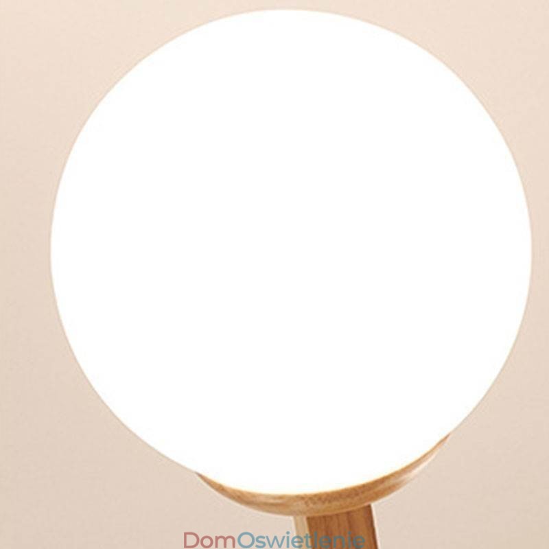 Nordic Magic Bean Wisząca lampa Kreatywna drewniana oprawa świetlna