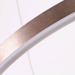 Wisząca lampa rysunek rzemiosło 2 pierścienie lampa 60+40cm