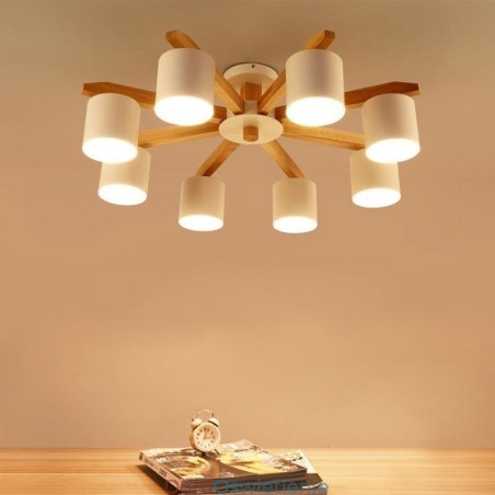 Nordic Log Lampa wisząca Macaron Light Fixting Nordic Log Lampa wisząca Macaron Light Fixting