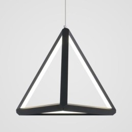Wisząca lampa postmodernistyczna, trójkątna lampa geometryczna, kreatywne oświetlenie