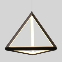 Wisząca lampa postmodernistyczna, trójkątna lampa geometryczna, kreatywne oświetlenie