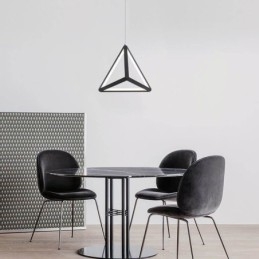 Wisząca lampa postmodernistyczna, trójkątna lampa geometryczna, kreatywne oświetlenie