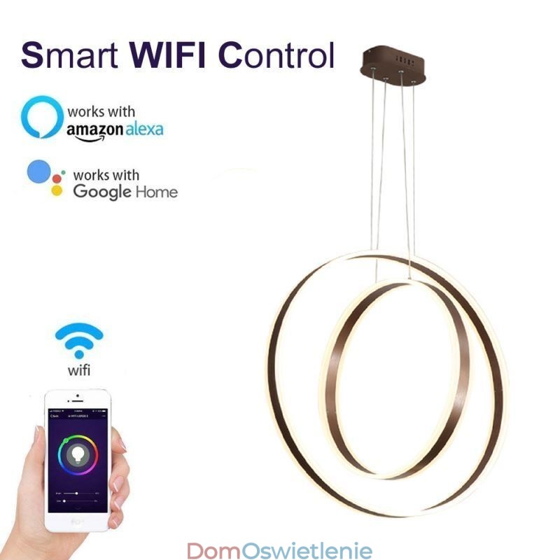 Nordic Lampa wisząca Akrylowy pierścień w kształcie lampy wiszącej