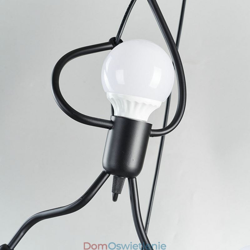 Nowoczesna prosta lampa wisząca w kształcie małego człowieka Lampa kreatywne światło