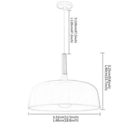 Nordic Wisząca lampa Indywidualna Regulowana lampa Domowe Ciepłe Oświetlenie Światło