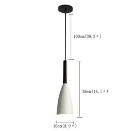 Nowoczesna lampa wisząca Prosta lampa o specjalnym wzornictwie