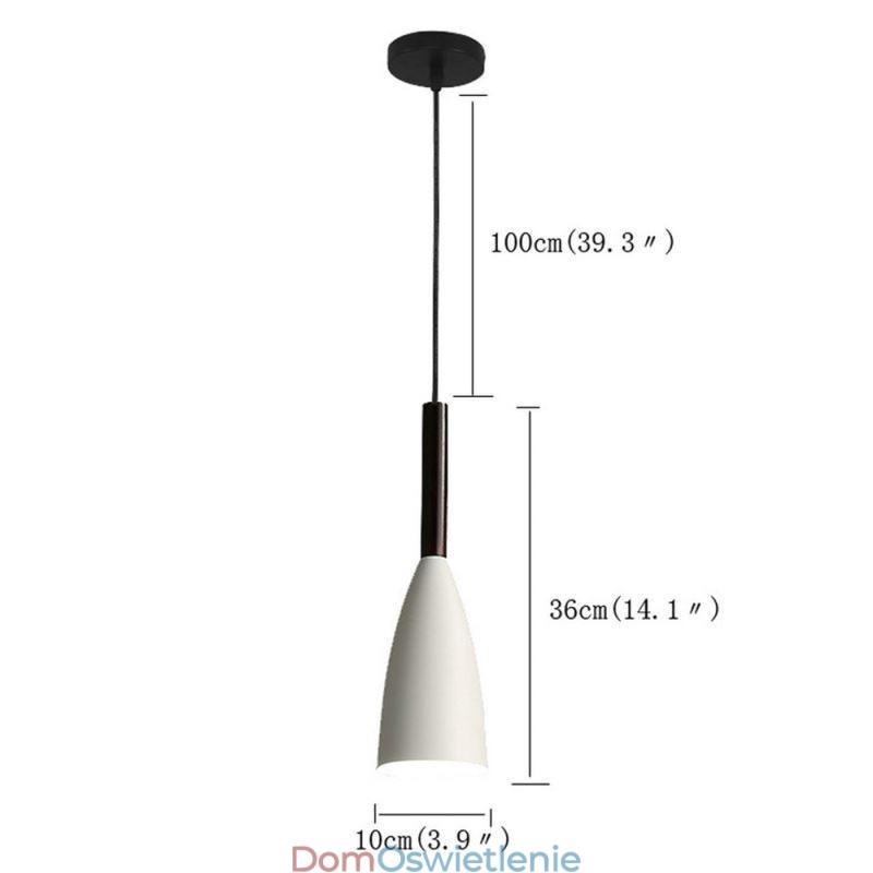 Nowoczesna lampa wisząca Prosta lampa o specjalnym wzornictwie