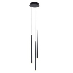 Nowoczesna prosta lampa wisząca w kształcie cylindra, lampa Meteor Rain