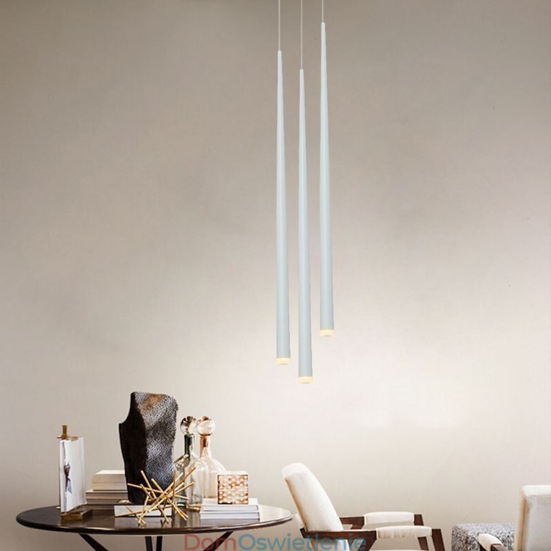 Nowoczesna prosta lampa wisząca w kształcie cylindra, lampa Meteor Rain