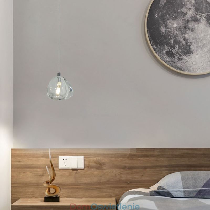 Nowoczesna lampa wisząca kryształowy żyrandol światło domowe lampa