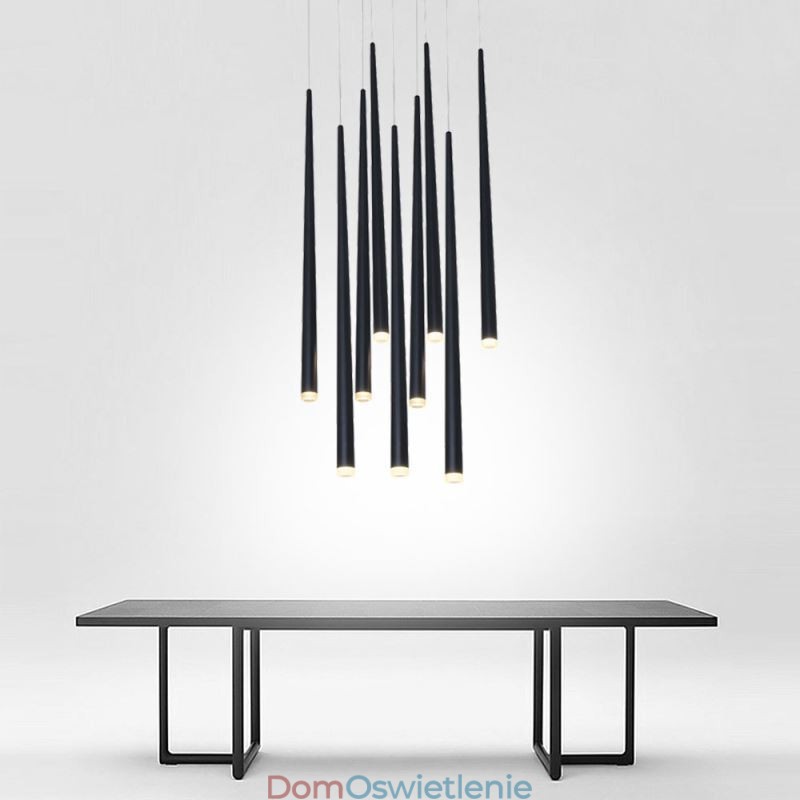 Współczesna lampa wisząca w kształcie cylindra Lampa Meteor Rain Lighting
