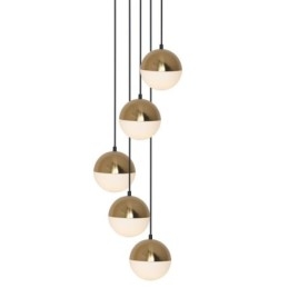 Nordic Cluster Wisząca lampa Kreatywny kształt koła Lampa Oświetlenie