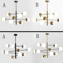 Współczesna lampa wisząca Magic Bean Sputnik Chandelier Lamp