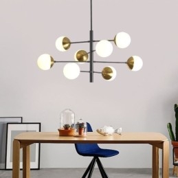 Współczesna lampa wisząca Magic Bean Sputnik Chandelier Lamp