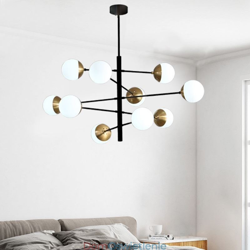 Współczesna lampa wisząca Magic Bean Sputnik Chandelier Lamp