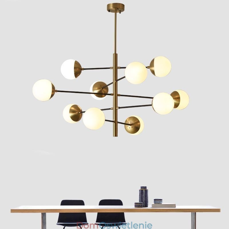 Współczesna lampa wisząca Magic Bean Sputnik Chandelier Lamp