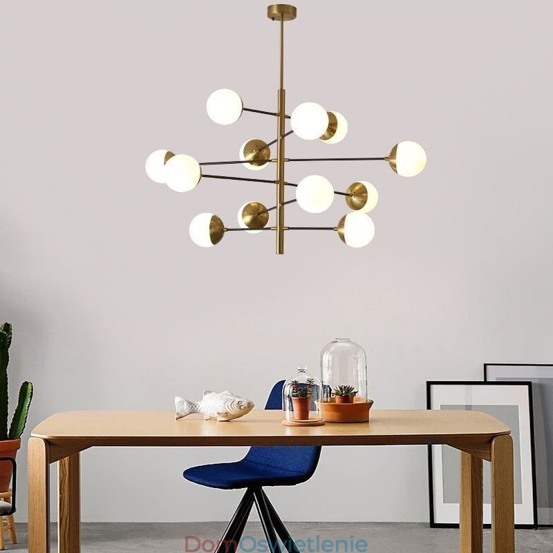 Współczesna lampa wisząca Magic Bean Sputnik Chandelier Lamp