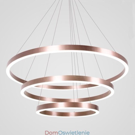 Wisząca lampa rysunek rzemiosło 3 pierścienie lampa 80+60+40cm Wisząca lampa rysunek rzemiosło 3 pierścienie lampa 80+60+40cm