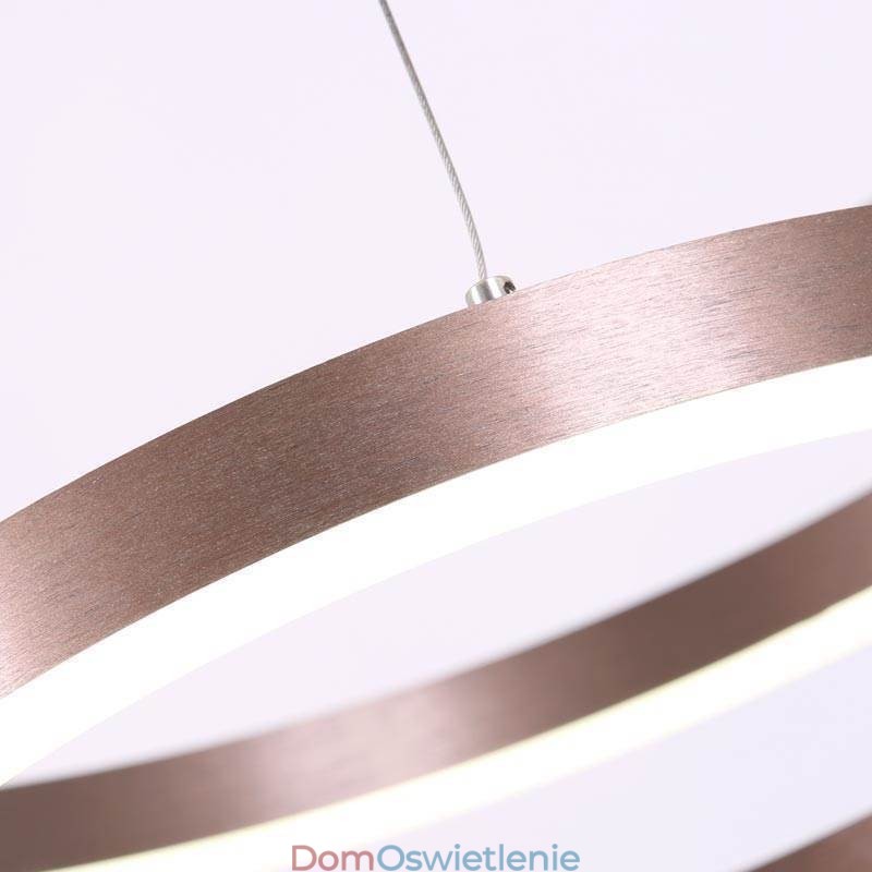 Wisząca lampa rysunek rzemiosło 3 pierścienie lampa 80+60+40cm
