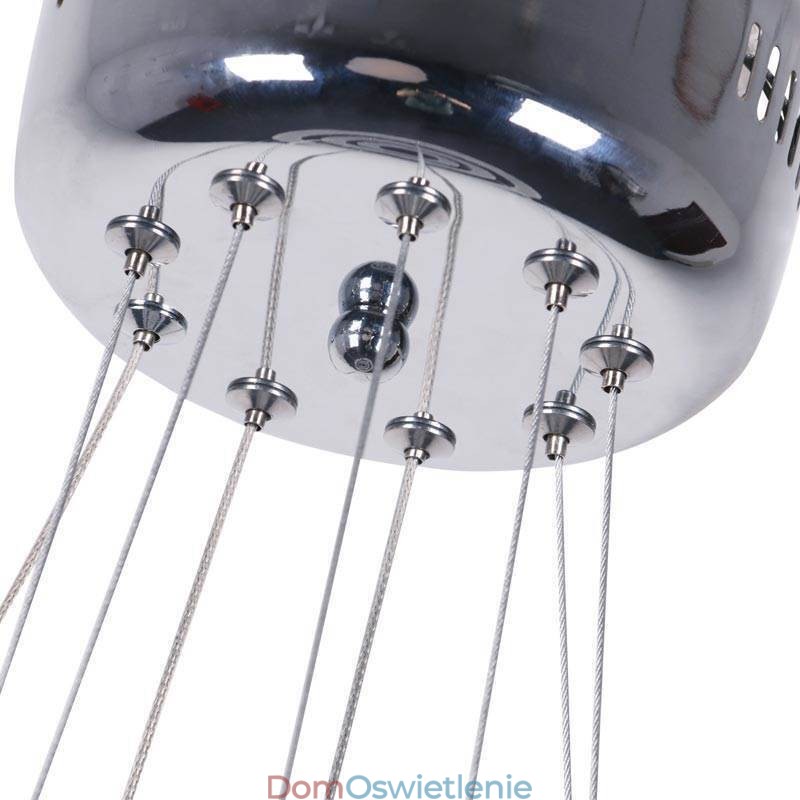 Nowoczesna lampa wisząca akrylowa 3 pierścienie lampa 40+30+20cm