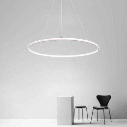 Nowoczesna lampa wisząca okrągła lampa 60cm 80cm